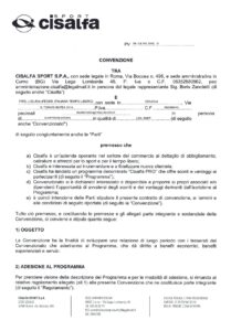 Convenzione CISALFA